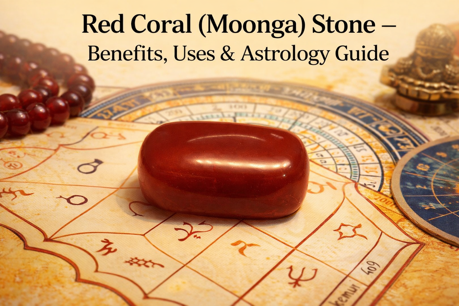 Red Coral (Moonga) Stone – Benefits, Uses & Astrology Guide